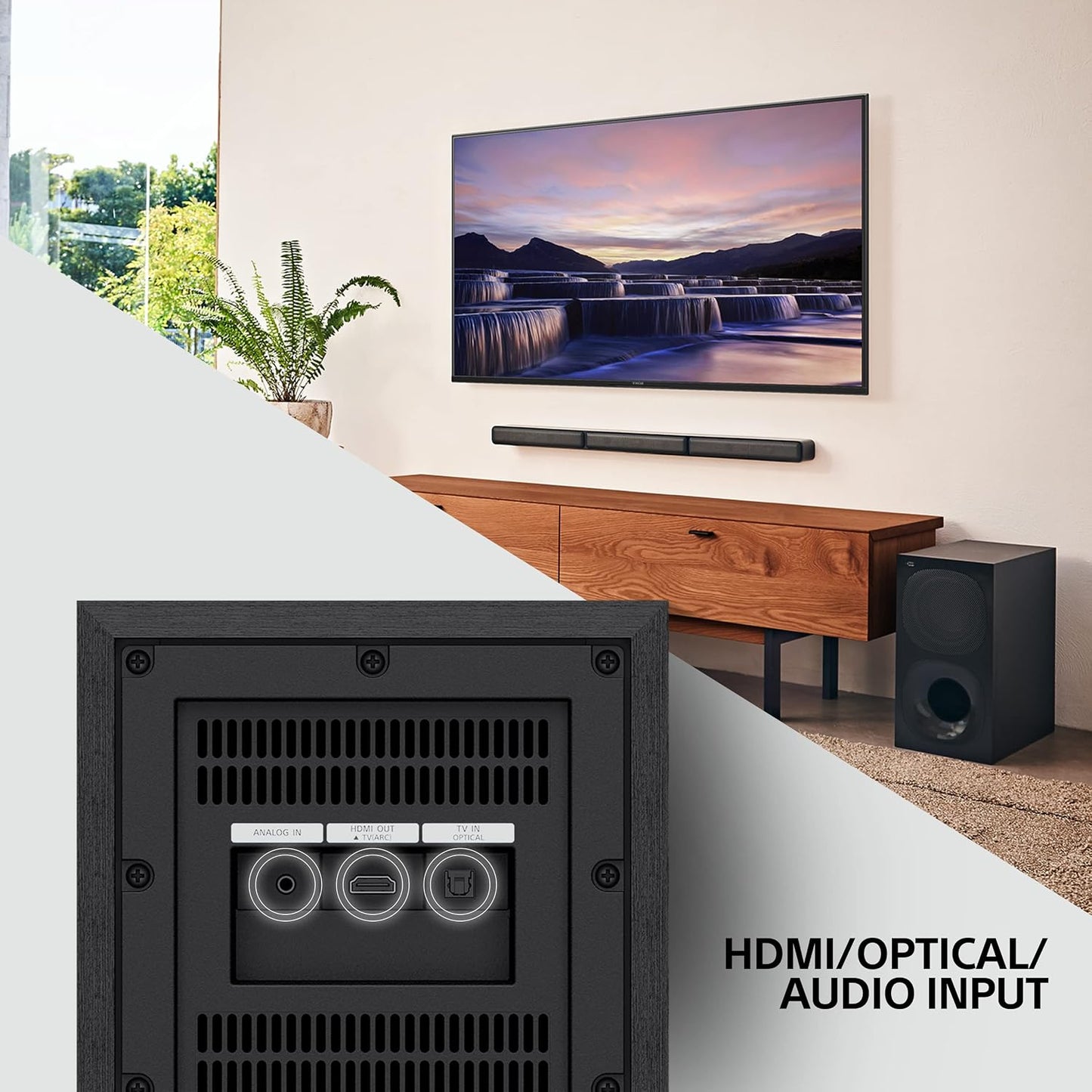 Bocina Sony HT-S40R 5.1ch Home Theater Soundbar System