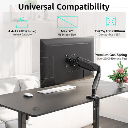 Base Redragon GMK914 Single Monitor Mount Stand 13-32 Inch