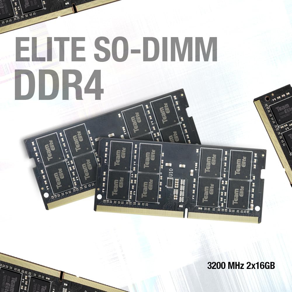 RAM Laptop Team Group Elite DDR4 16GB Kit (2 x 8GB) 3200MHz