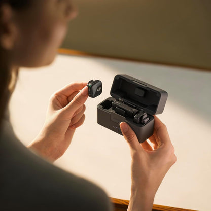 Microfono DJI Mic Mini (2 TX + 1 RX + estuche de carga)