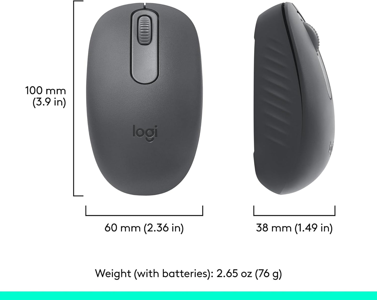 Mouse Logitech M196 Bluetooth Wireless