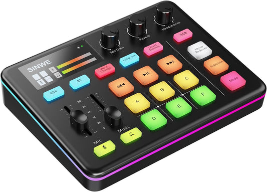 Audio Mixer Sinwe G1 Mezclador de audio
