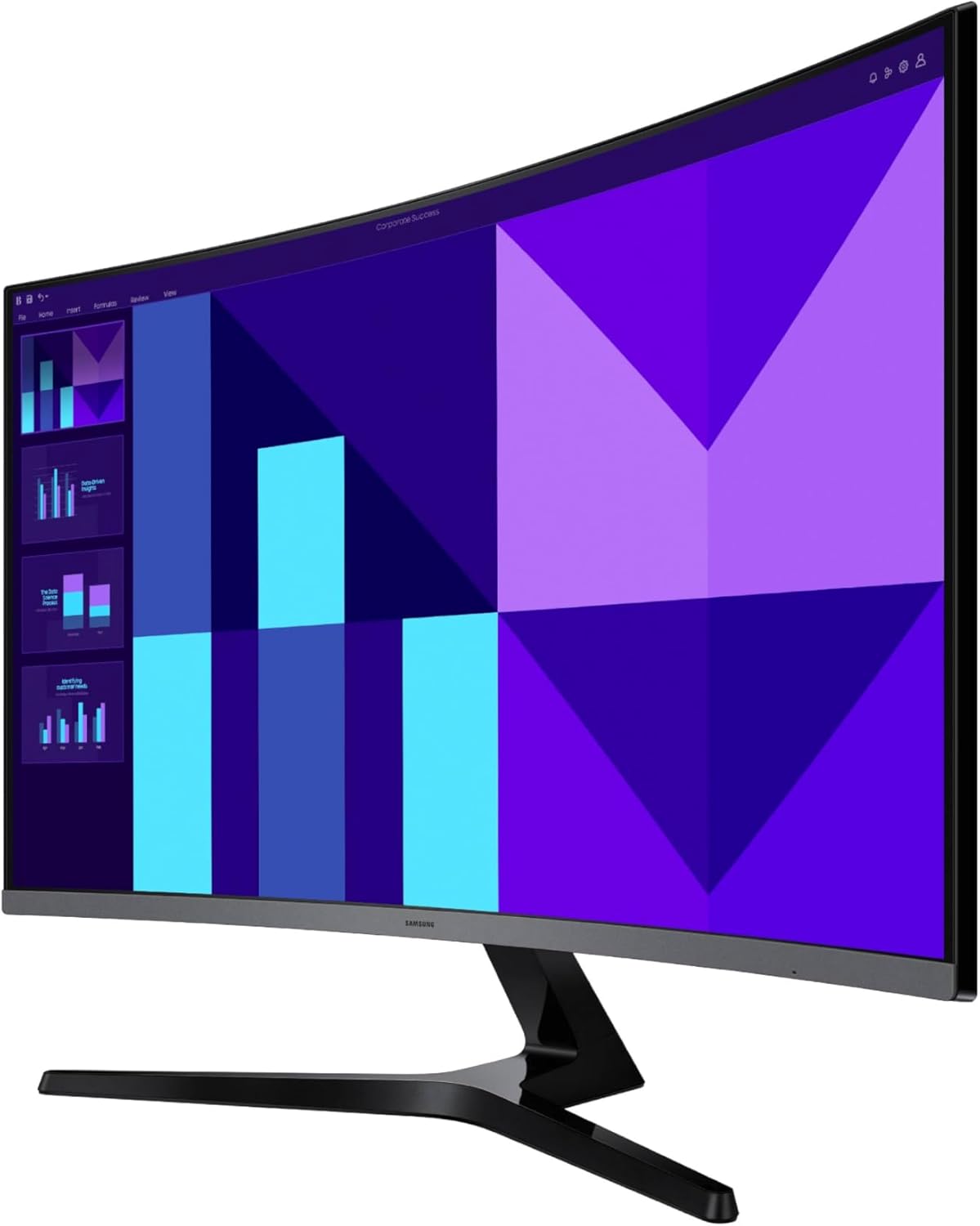 Monitor Samsung curvo FHD 1800R S3 (S36GD) de 27″, 100Hz LS27D366GANXZA