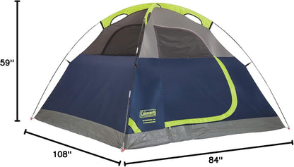 Colmado Overland Camping Coleman Sundome 4 Personas