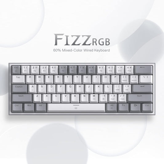 Teclado Redragon K617 Fizz 60% Wired RGB K617-RGB