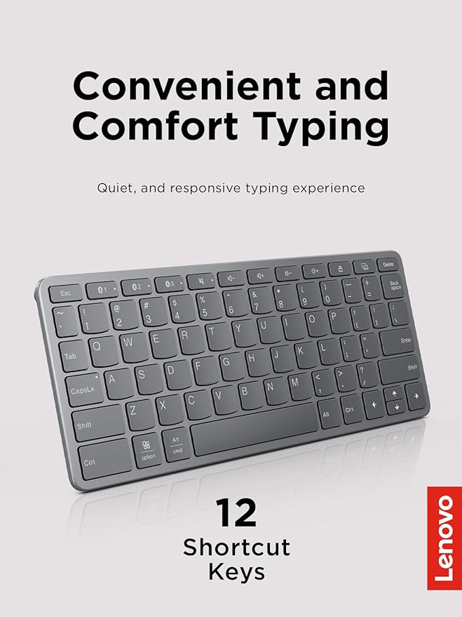 Teclado Lenovo KB331U Multi-Device Wireless Bluetooth
