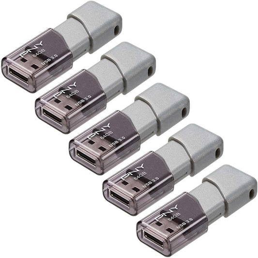 Pendrive PNY Unidad flash USB 3.0 Turbo Attaché 3 de 64 GB