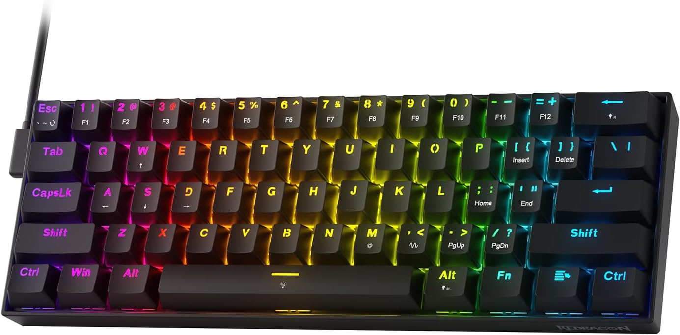 Teclado Redragon K617RGB-M Fizz