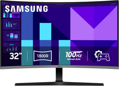 Monitor Samsung S3 LS32D396GANXZA FHD 100Hz de 32"