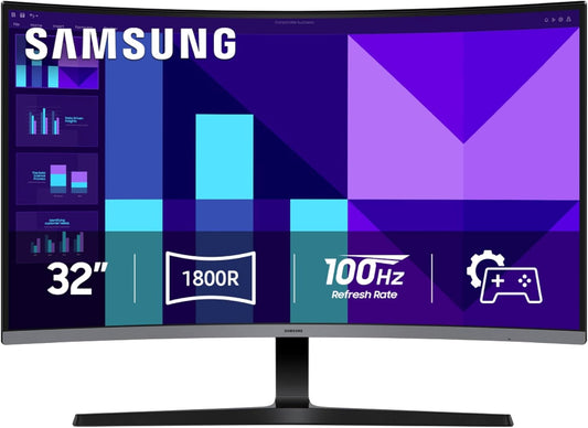 Monitor Samsung S3 LS32D396GANXZA FHD 100Hz de 32"