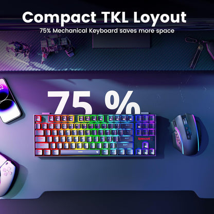 Teclado Redragon K552-KRS Kumara Elite