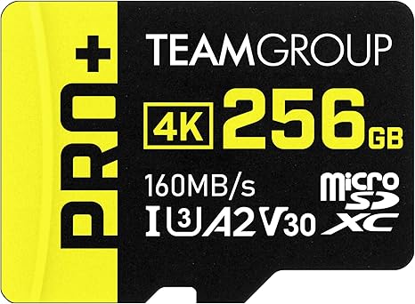 SD Team Group A2 256GB U3 A2 V30