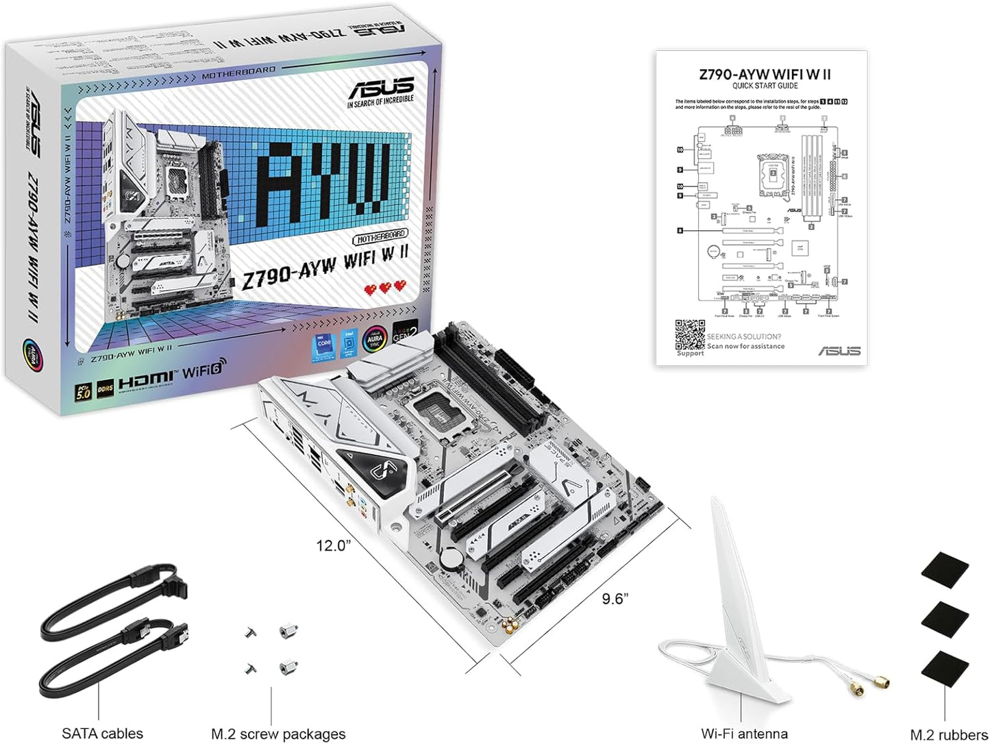 Motherboard ASUS Z790-AYW WiFi W II