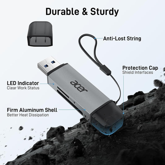 Adaptador Acer Lector de tarjetas SD 2 en 1 0DK4EO