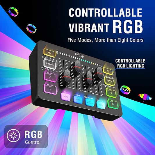 Controlador FIFINE AmpliGame SC3