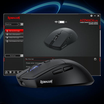 Mouse Redragon M618 LIT Azzmach Lite