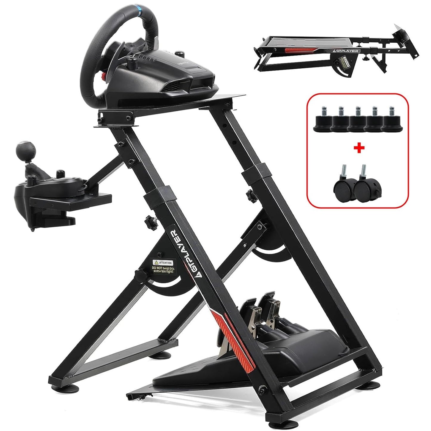 Simulador  GTPLAYER Racing cockpit Steering Wheel Stand