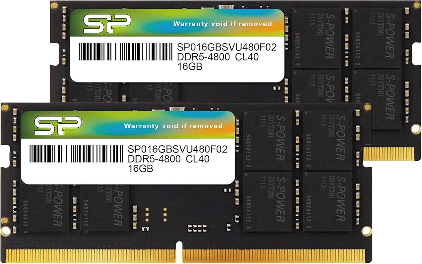Ram Laptop Silicon Power DDR5 32 GB Kit (2 x 16 GB) 4800 MHz (PC5-38400)