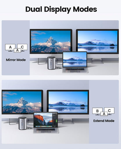 HUB ORICO CDH-YD3 Docking Station 15-in-1 USB C
