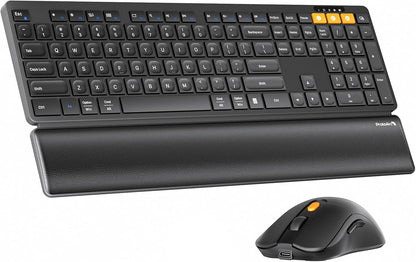 Teclado ProtoArc KM60 Wireless Ergonomic Keyboard Mouse Combo