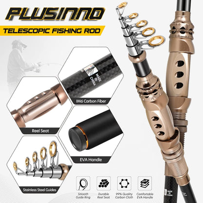 Colmado Overland Combo de Pesca PLUSINNO 1.8M