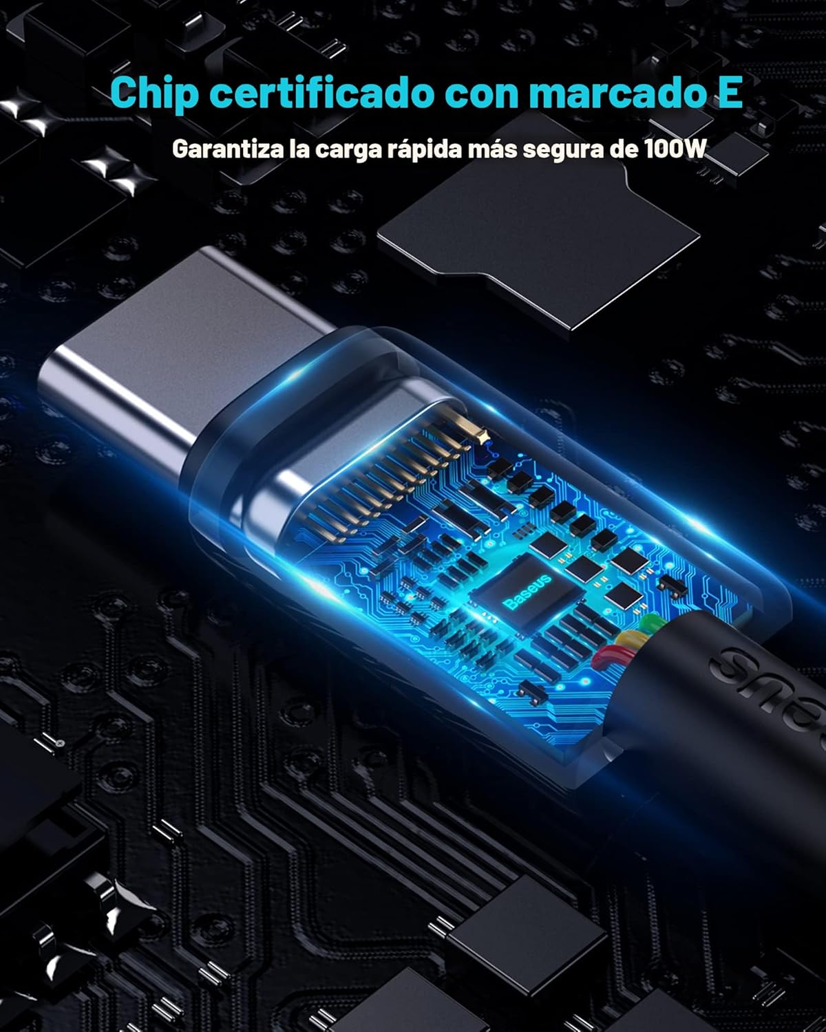 Cable USB Baseus 100W 1M