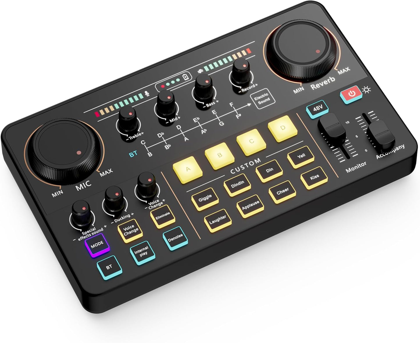Combo Mixer y Micrófono SINWE Live Sound Card Set
