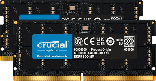 Ram Laptop Crucial 64GB Kit (2x32GB) DDR5 4800MHZ