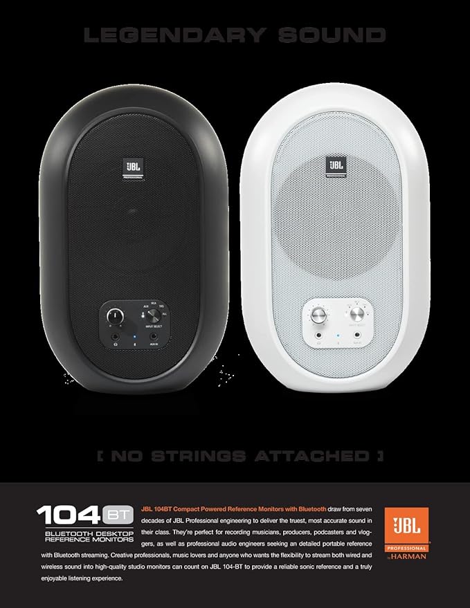 Bocina JBL Professional Monitor 1 Series 104-BT