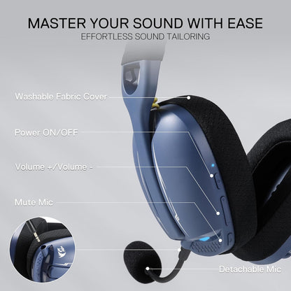 Headset Redragon H878 Skuld Pro H878BB