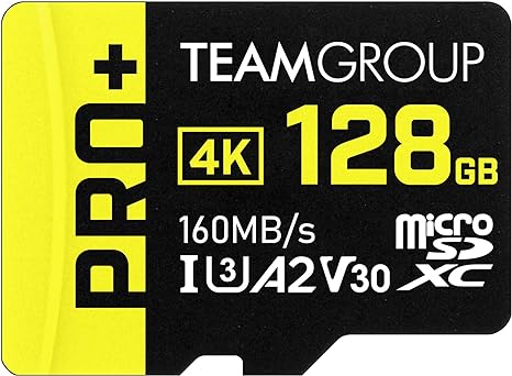 SD Team Group A2 128GB U3 A2 V30