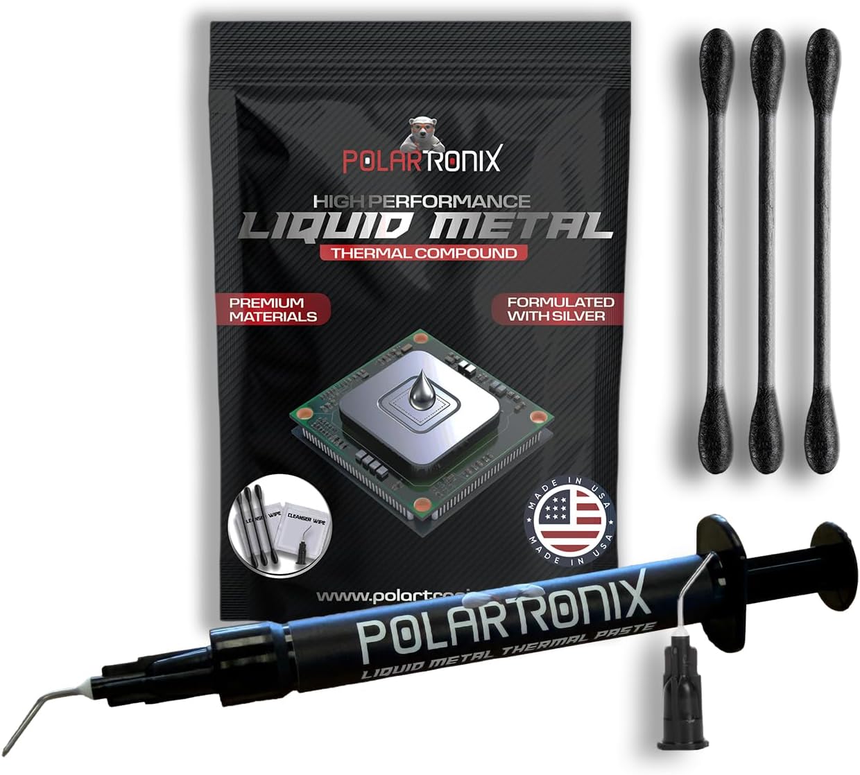 Pasta Termica Polartronix Liquid Metal 1 Gramo