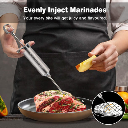 Colmado Overland Accesorio Grill Bump Kit de jeringa para inyectar carne