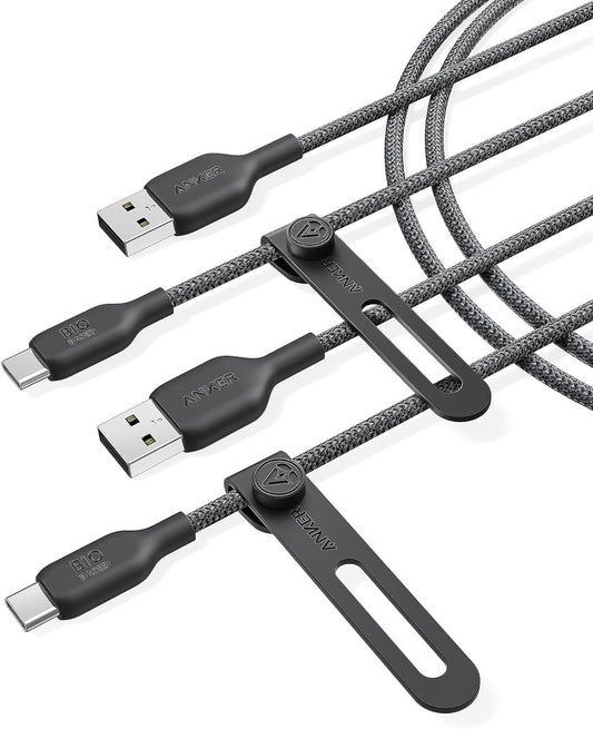 Cable Anker USB A a USB C B80G6 2 Pack