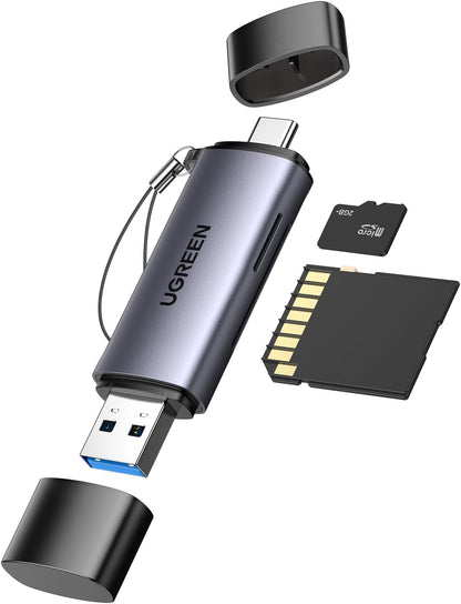 Adaptador UGREEN Lector de Tarjetas SD 50706
