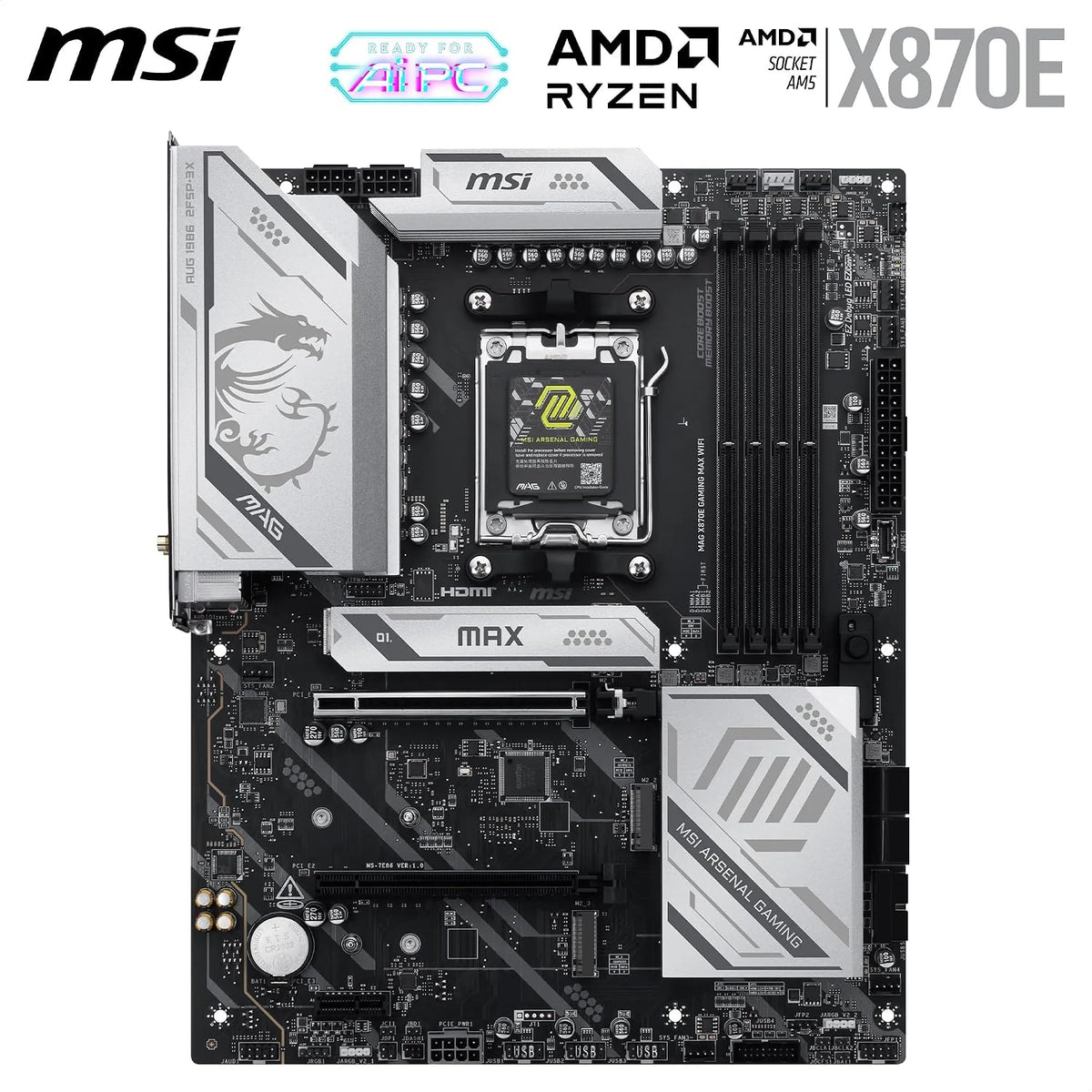 Motherboard MSI MAG X870E Gaming MAX WiFi