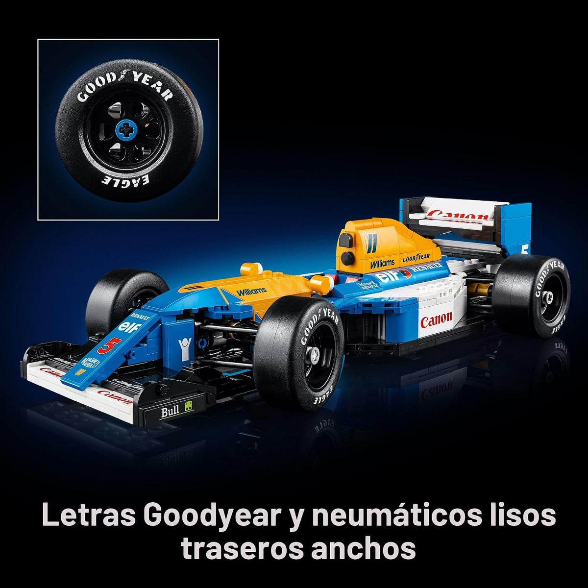 Lego Icons Williams Racing FW14B & Nigel Mansell F1