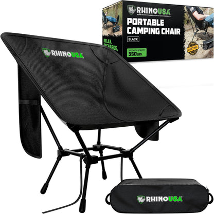 Colmado Overland Camping Rhino USA Silla portátil (capacidad de 400 libras)