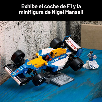Lego Icons Williams Racing FW14B & Nigel Mansell F1
