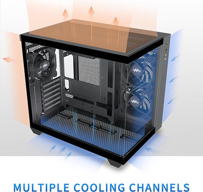 Case Musetex Y6 Black ATX