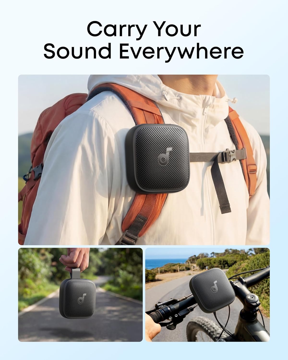 Bocina Soundcore Boom Go 3i 15W Punchy Sound D5103