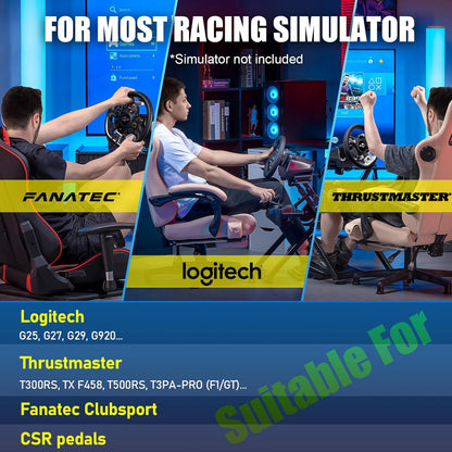 Simulador  GTPLAYER Racing cockpit Steering Wheel Stand