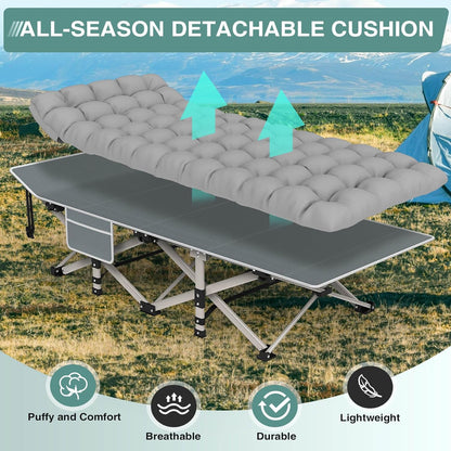 Colmado Overland Camping Zenpetio 28″ XL catre portátil