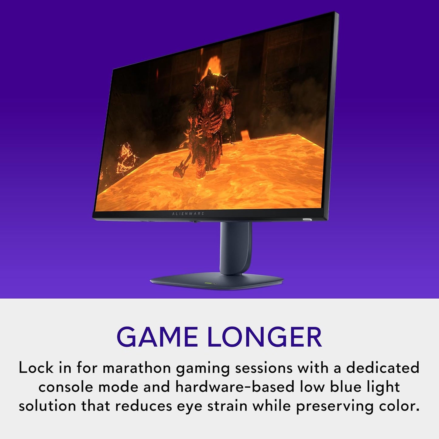 Monitor Alienware 27 AW2725DM, WQHD Fast IPS, 180Hz, G-SYNC