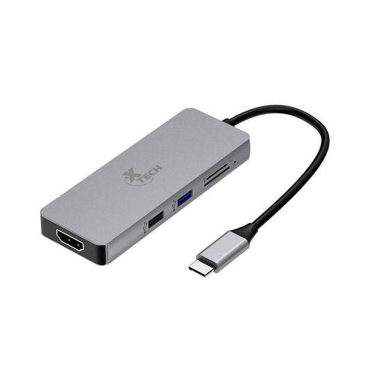 HUB XTECH TIPO C 5 EN 1 XTC-564
