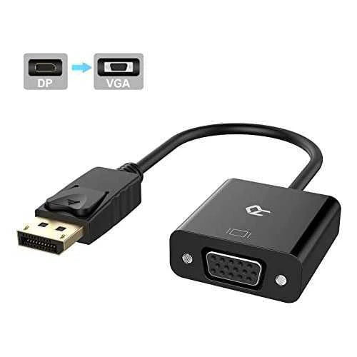 Adaptador Venlogic DisplayPort a VGA EP-D616 Blanco
