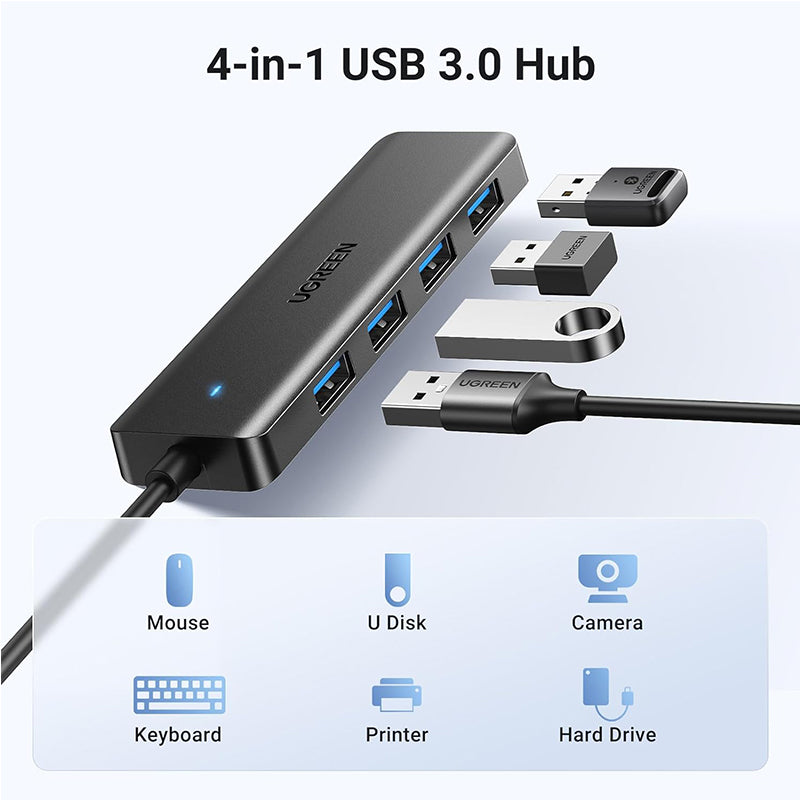 HUB Ugreen 4 USB 3.0, 25851