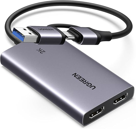 Adaptador / Capturadora de Video Ugreen CM726 Ultimate HD 2K