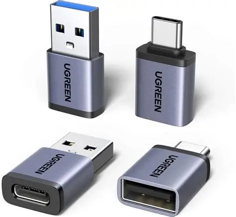 Adaptador Ugreen USB C a USB y USB a USB C LS504 75990