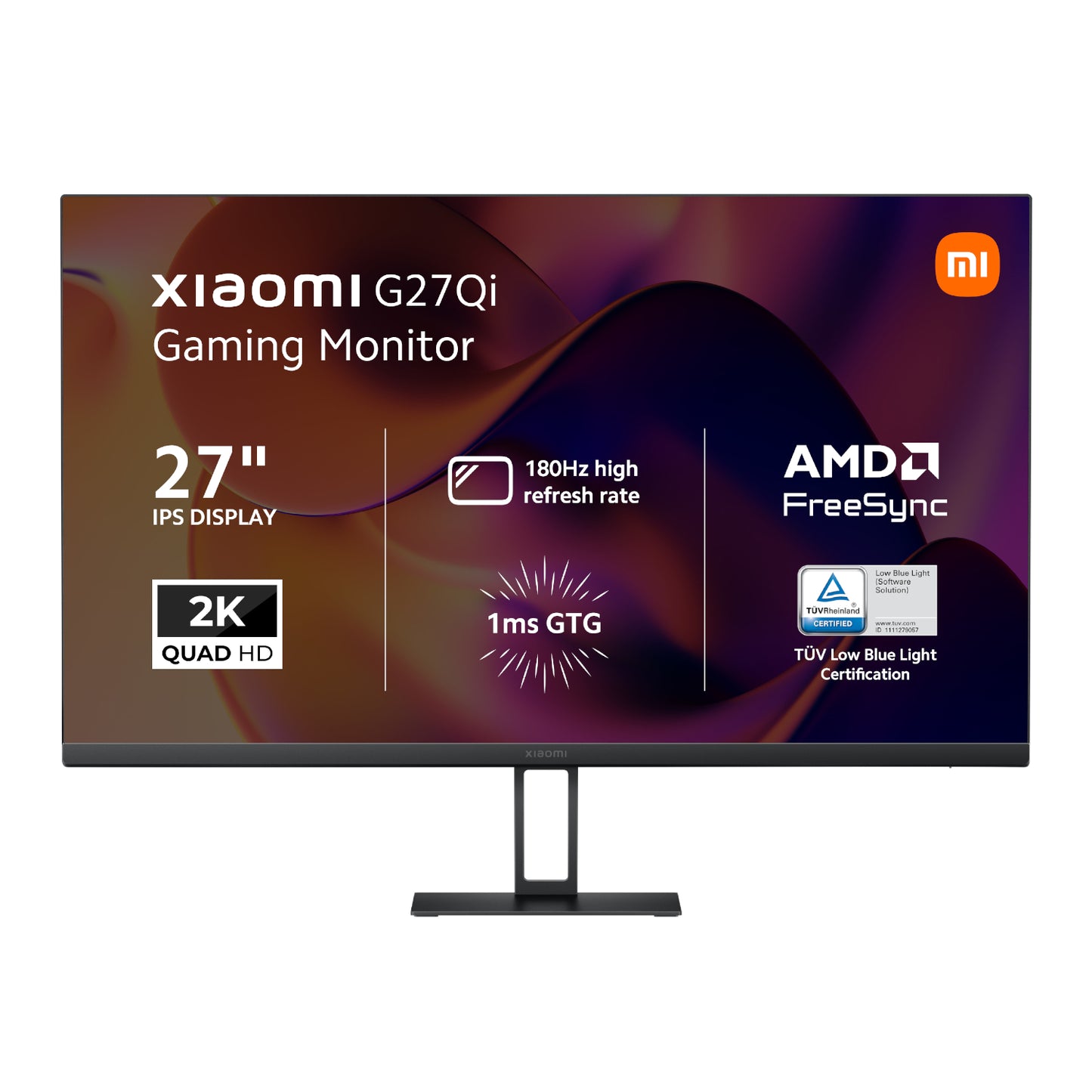 Monitor Xiomi G27QI 2K QHD P27QCA-RGGL 27" 180 Hz
